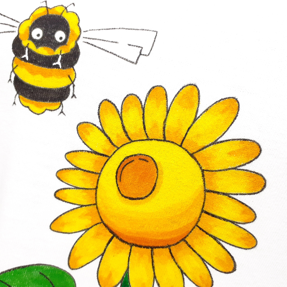 前面プリント部の画像